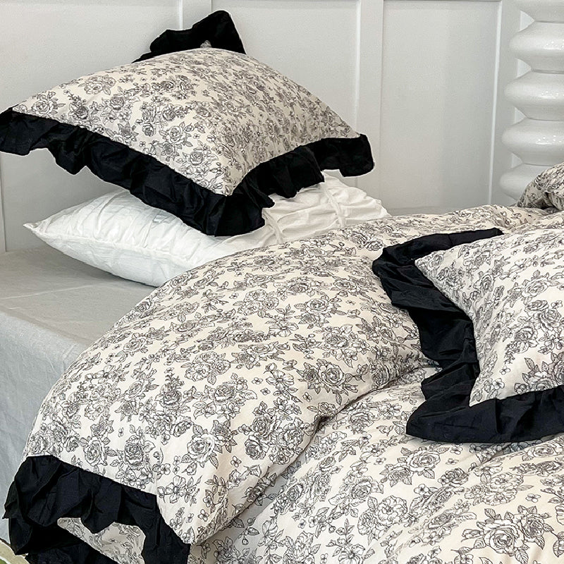 15design frill flower bedlinen set