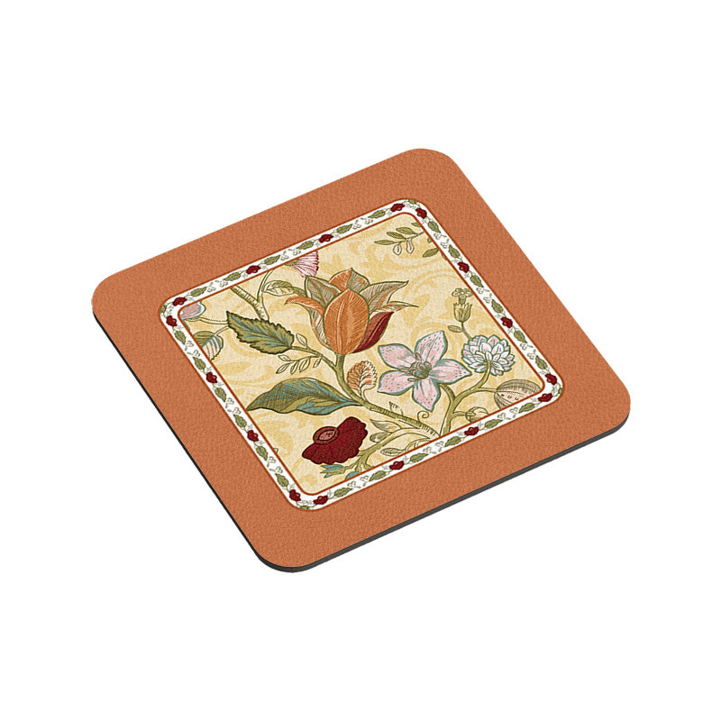 elegant flower bathroom coaster