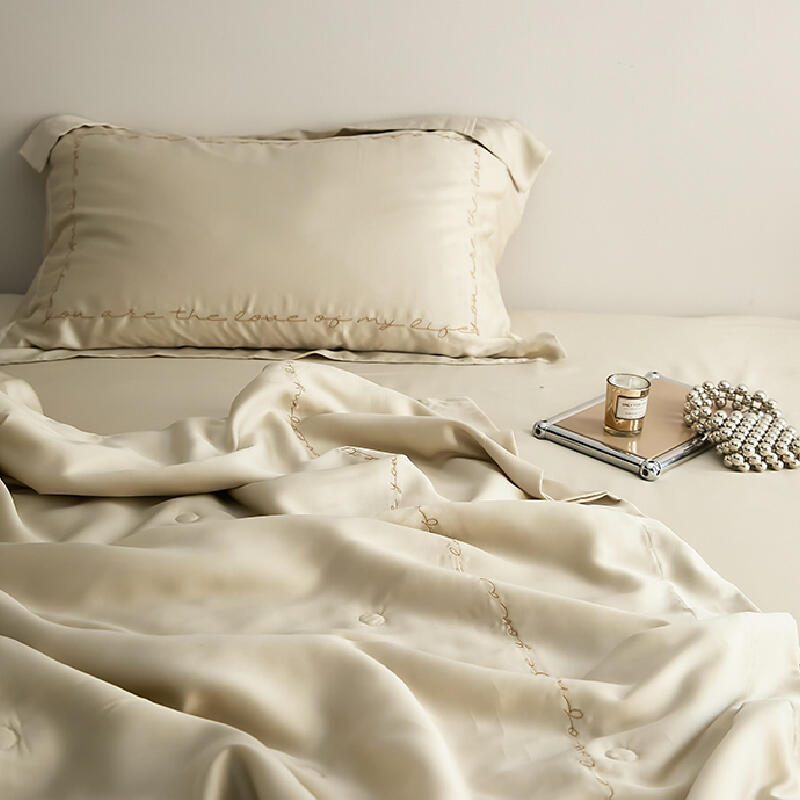 5color simple frill quilt & pillow sheets set