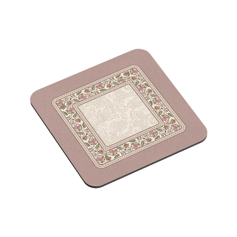 elegant flower bathroom coaster