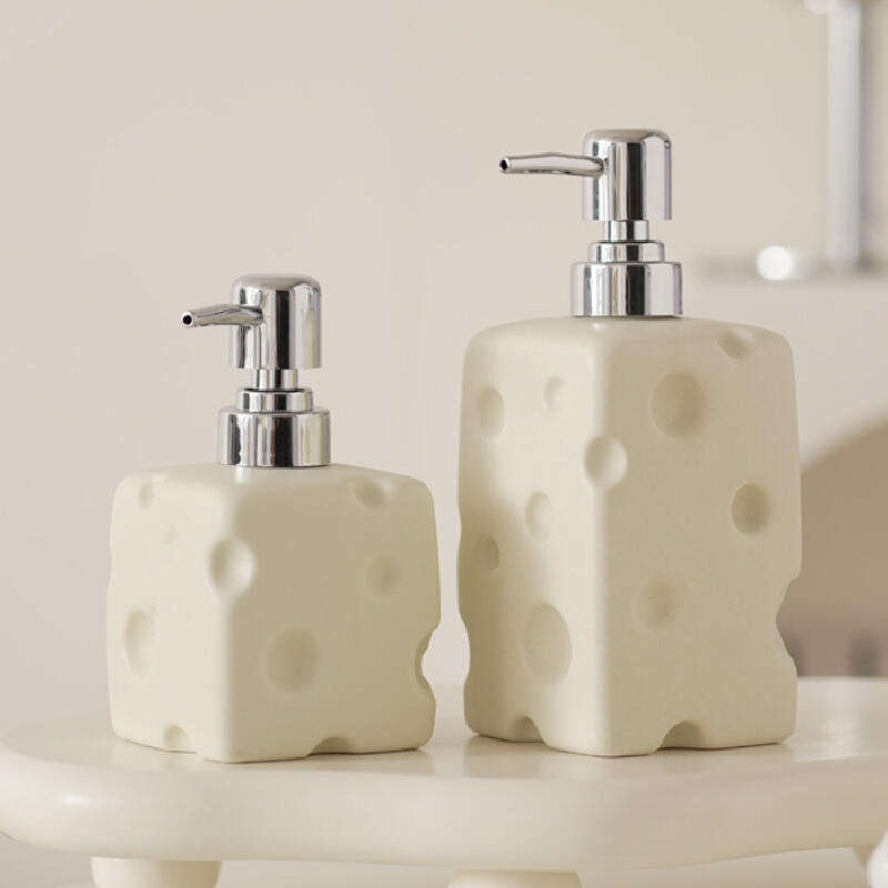 5color cheese soap bottle