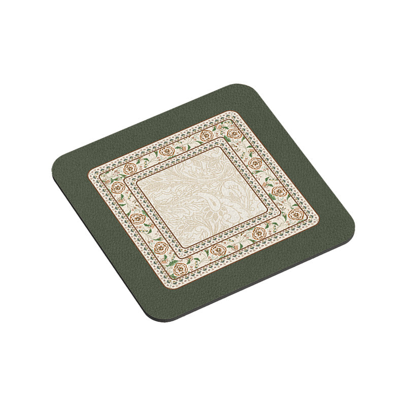 elegant flower bathroom coaster