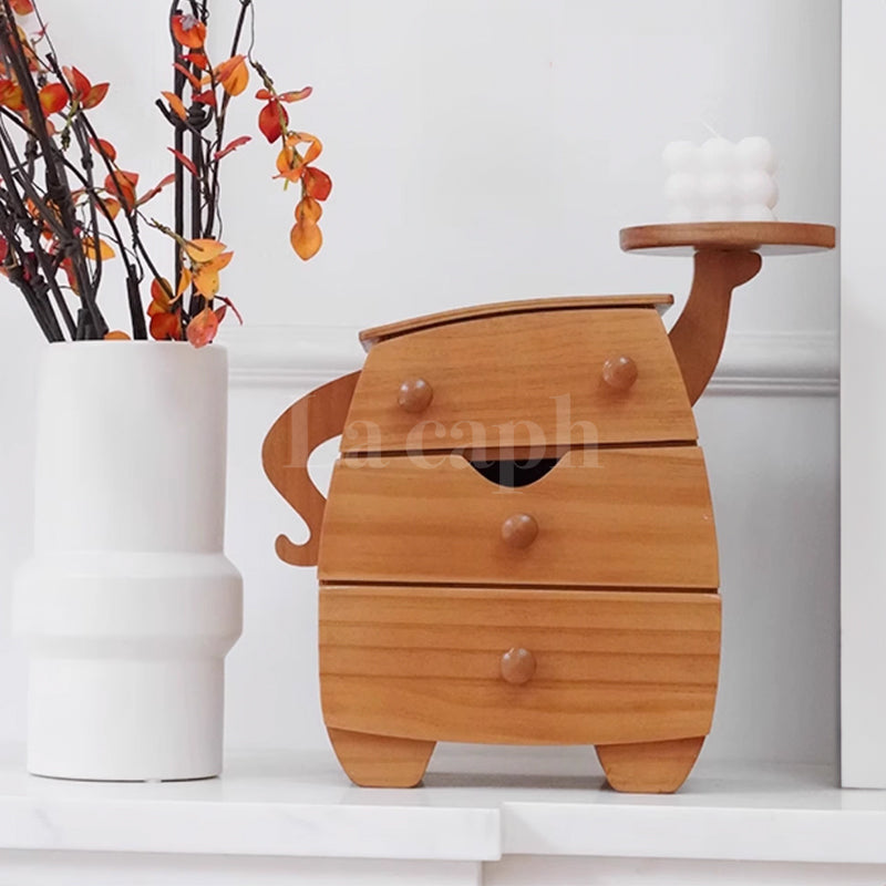 Chic Wooden Organizer Box