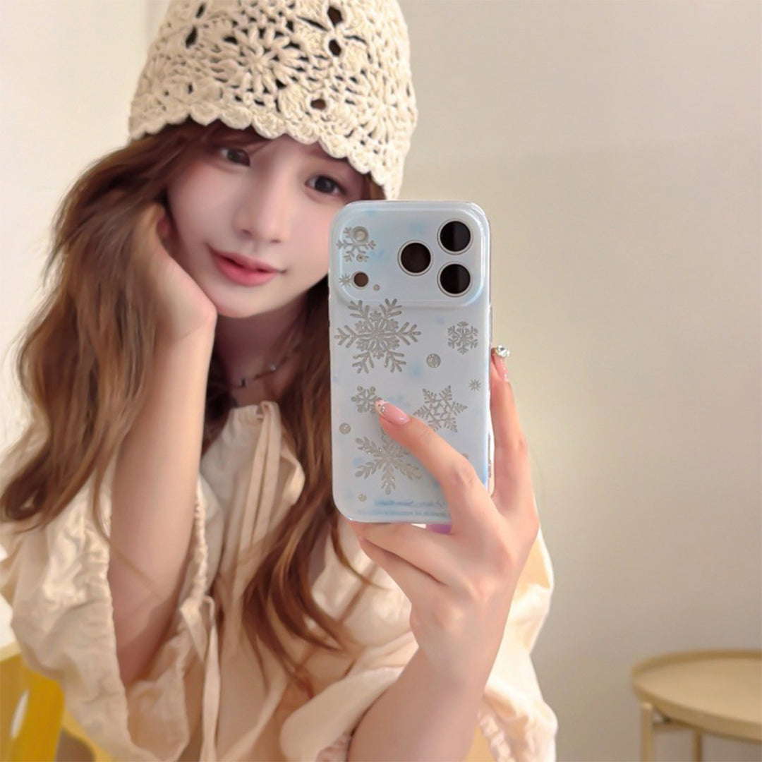 Winter Snowflakes iPhone Case