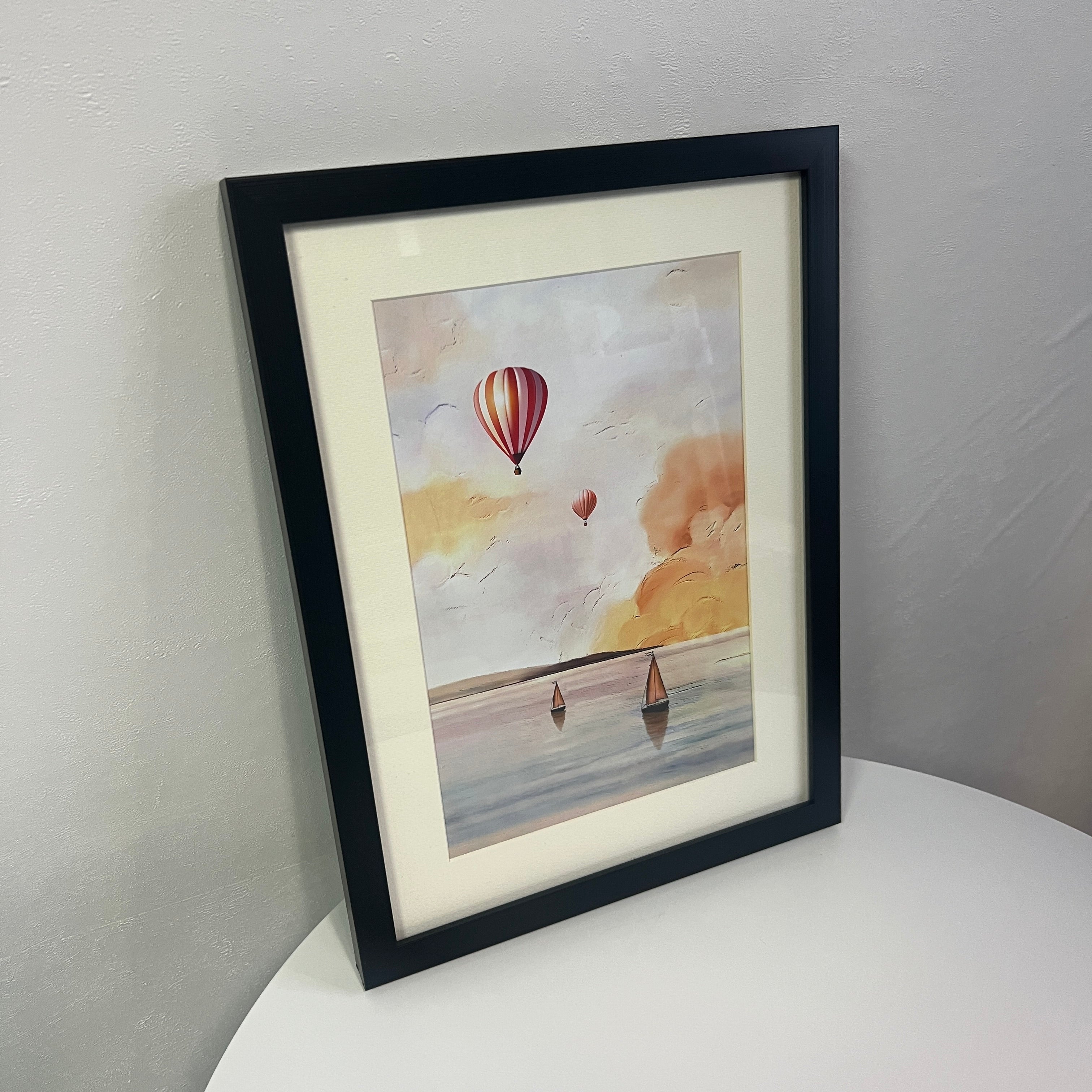 【即納】sunset poster & frame SET (41×51cm)