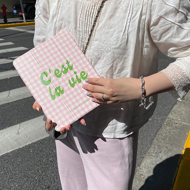 3design retro pastel iPad case
