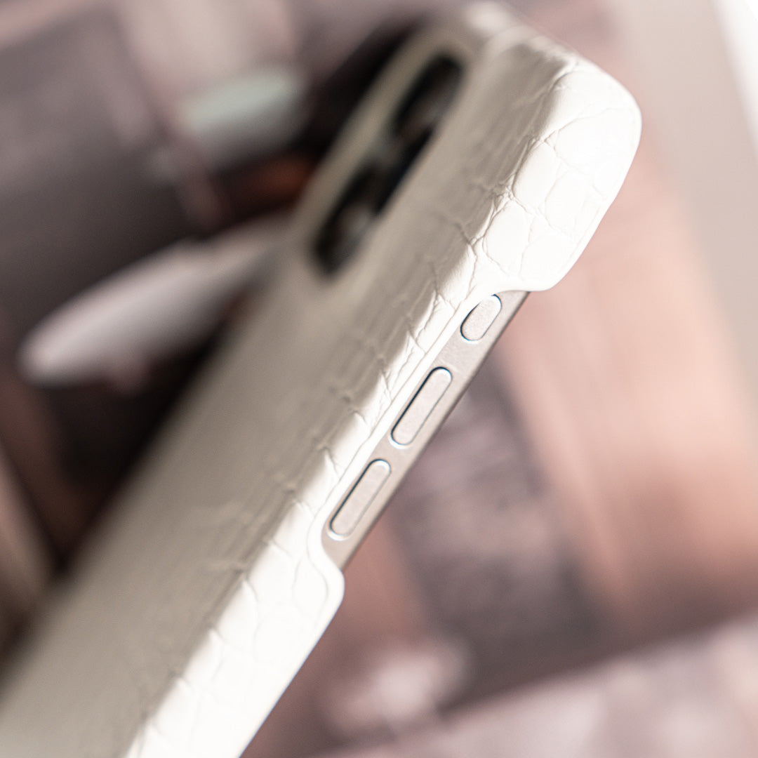 Elegant Croc Embossed iphone Case