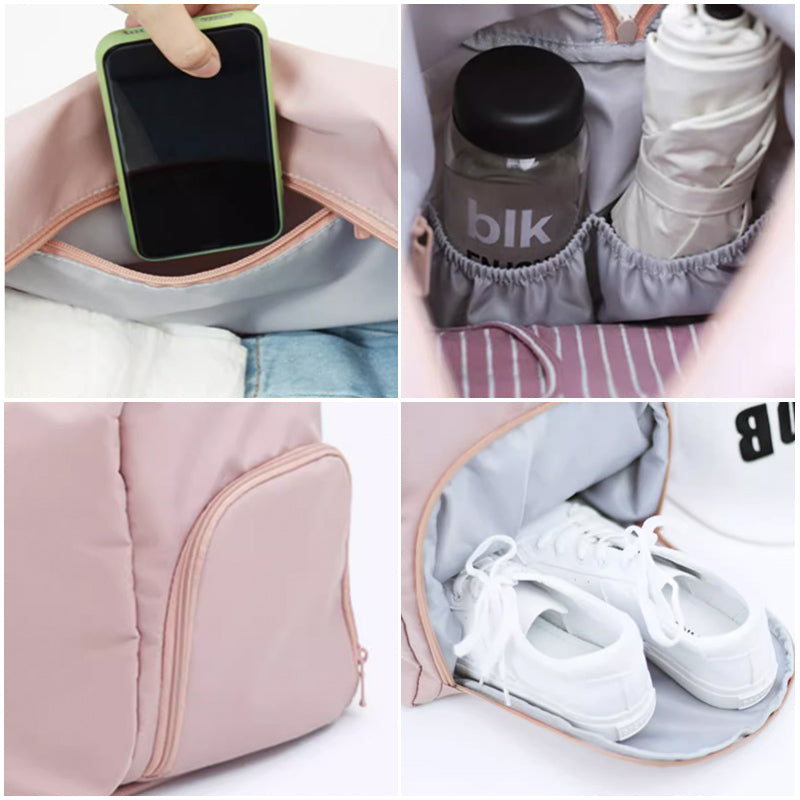 3color travel shoulder bag