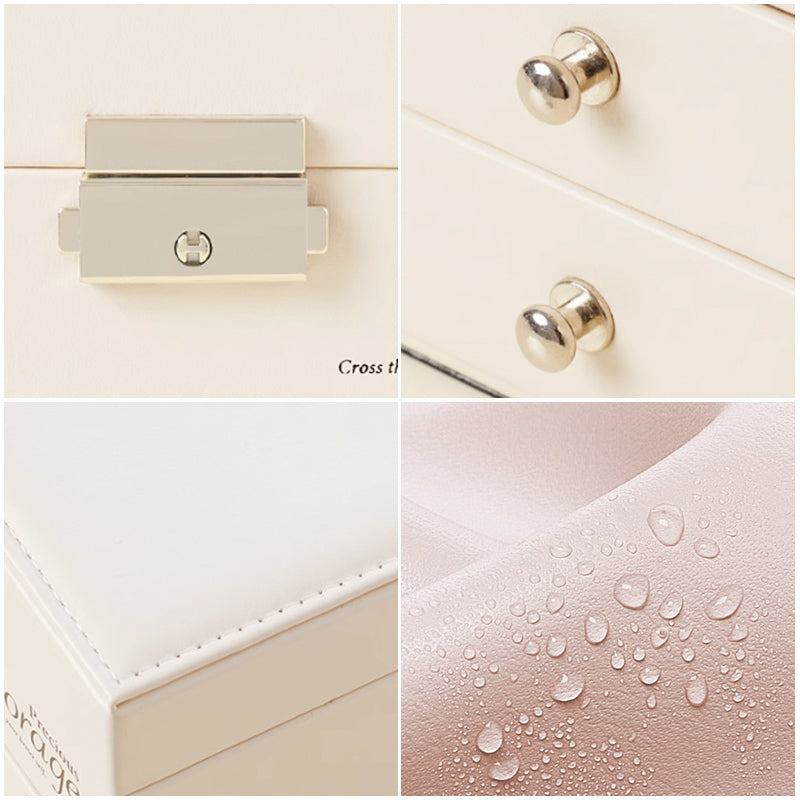 3color girly jewelry box