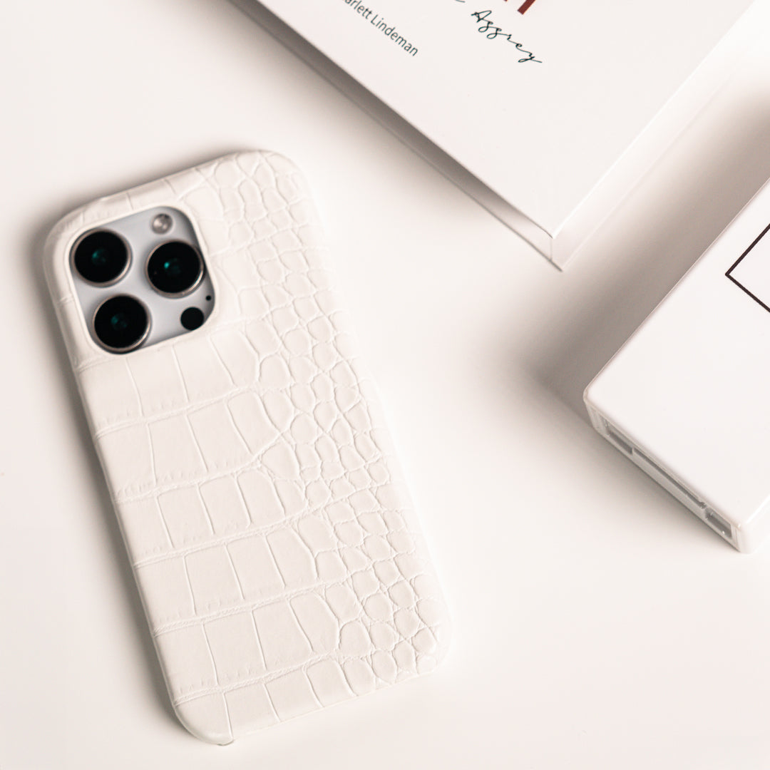 Elegant Croc Embossed iphone Case