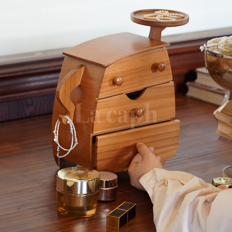 Chic Wooden Organizer Box