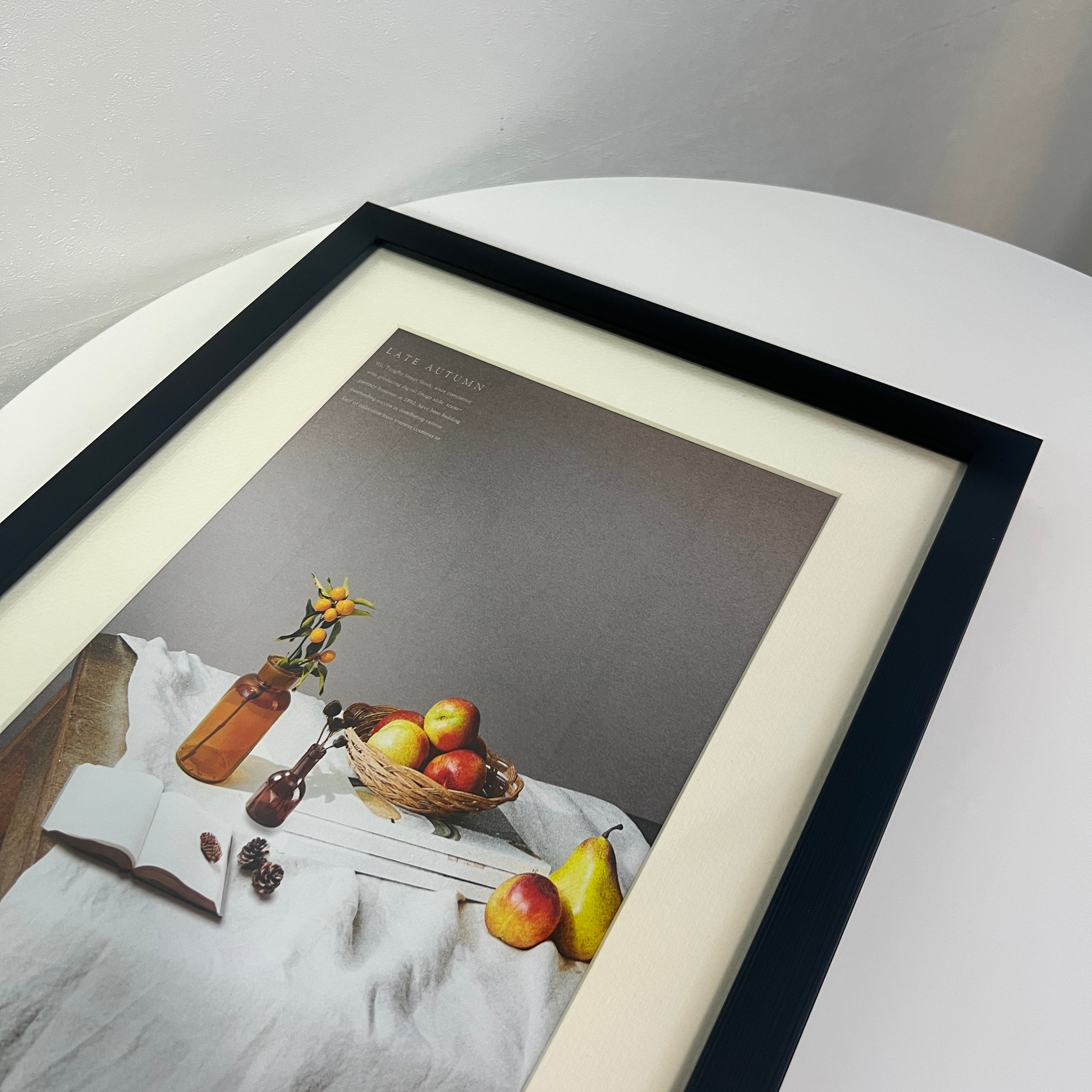 【即納】table poster & frame SET (30×40cm)
