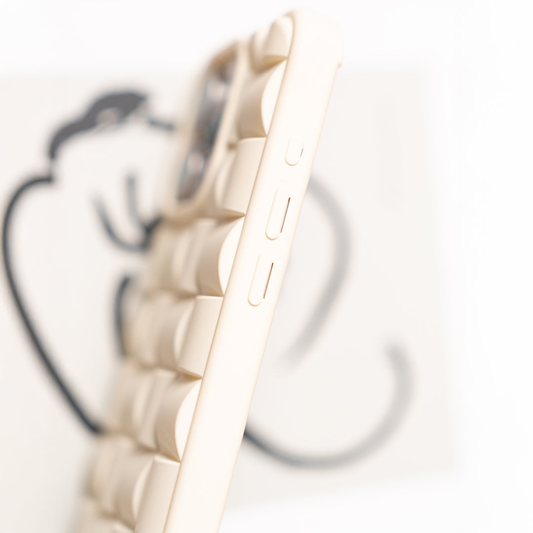 Waffle Grid Soft iPhone Case