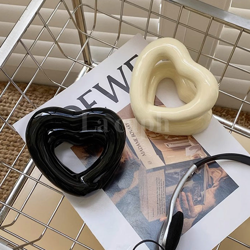 heart motif twist design multi stand(3color)