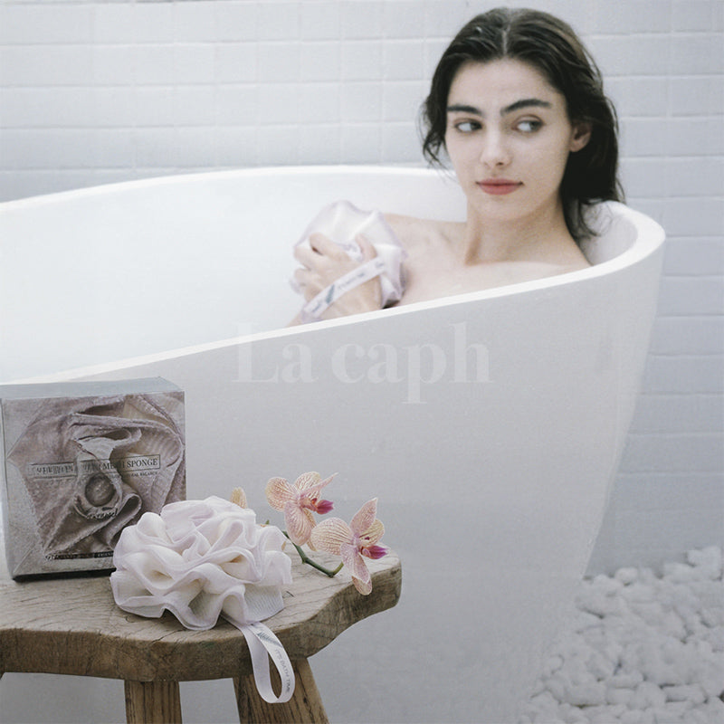 【即納】Rose Veil Bath ball(2colors)