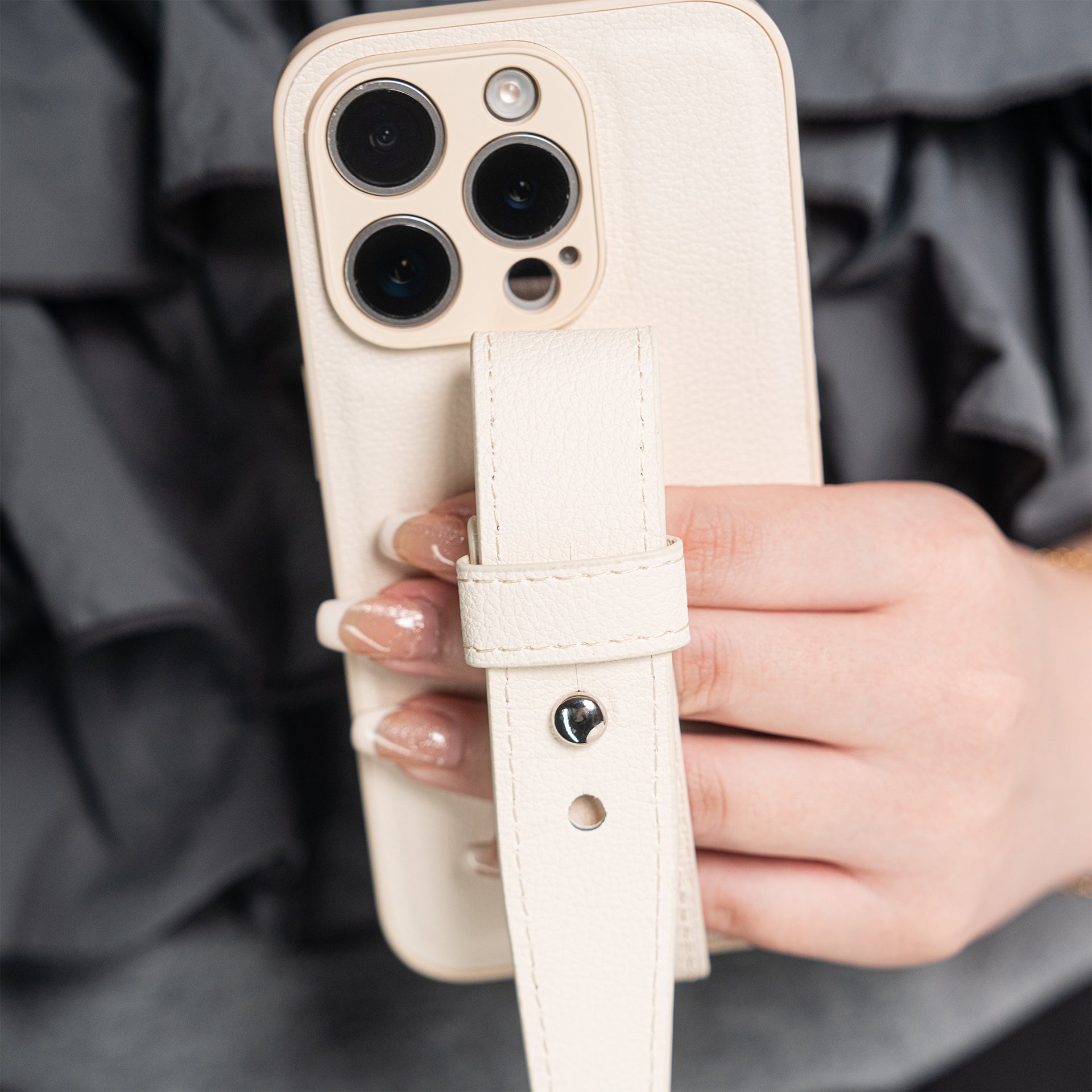 Classic Band Leather iphone Case