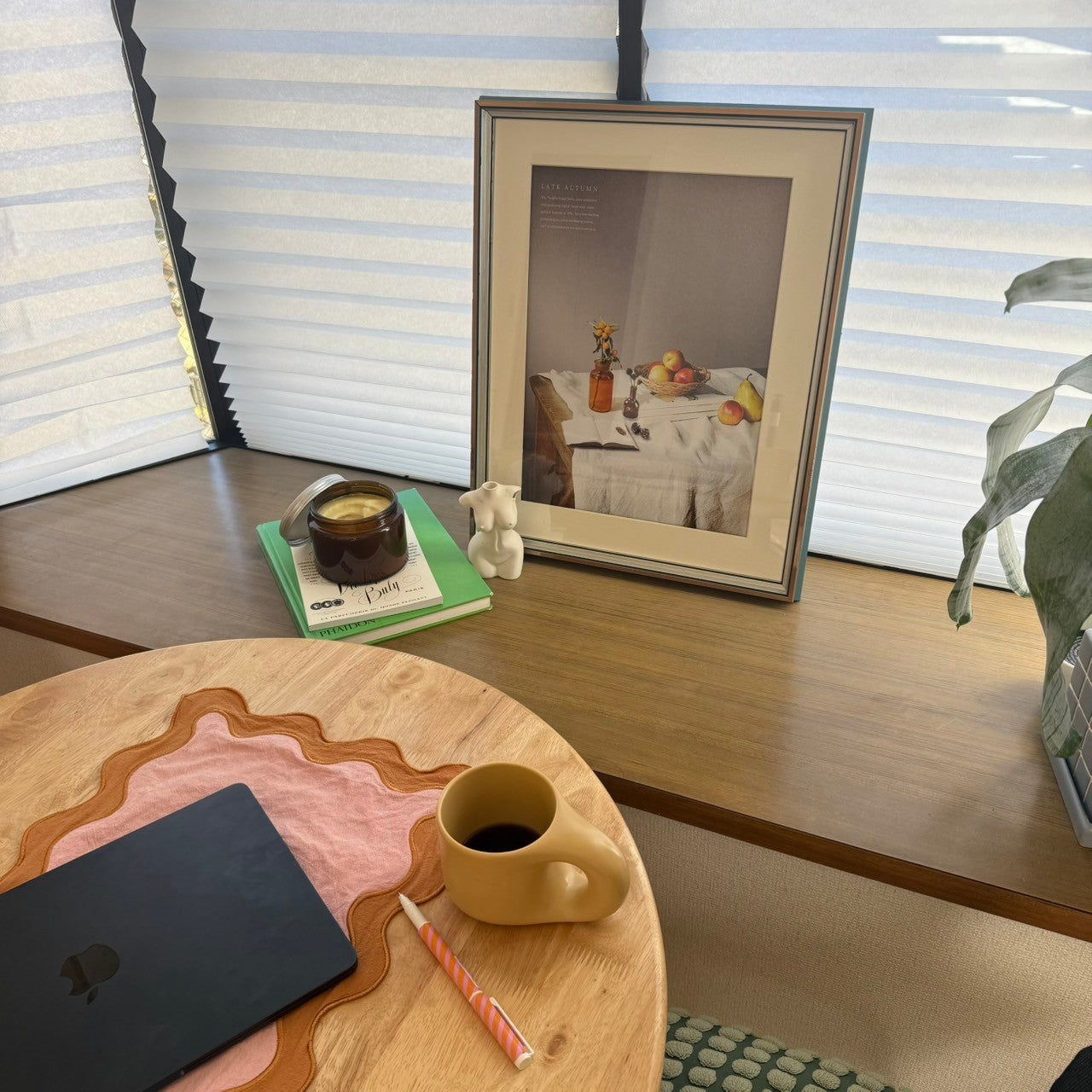 【即納】table poster & gold frame SET (41×51cm)