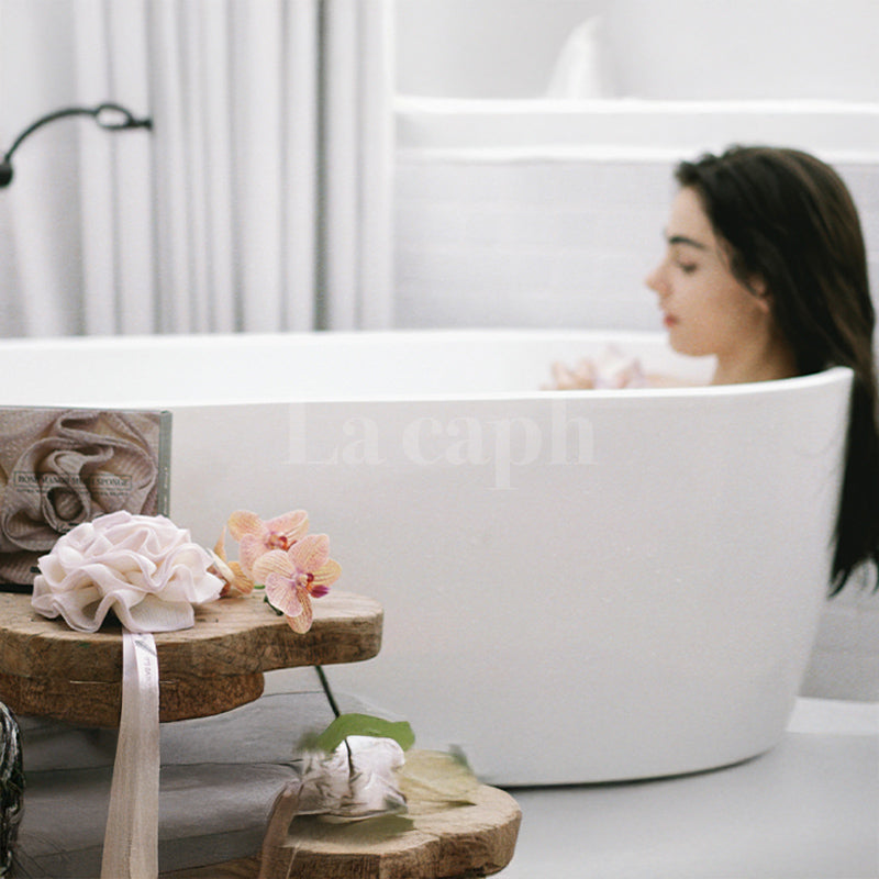 【即納】Rose Veil Bath ball(2colors)