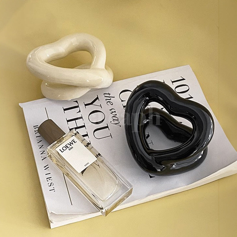 heart motif twist design multi stand(3color)