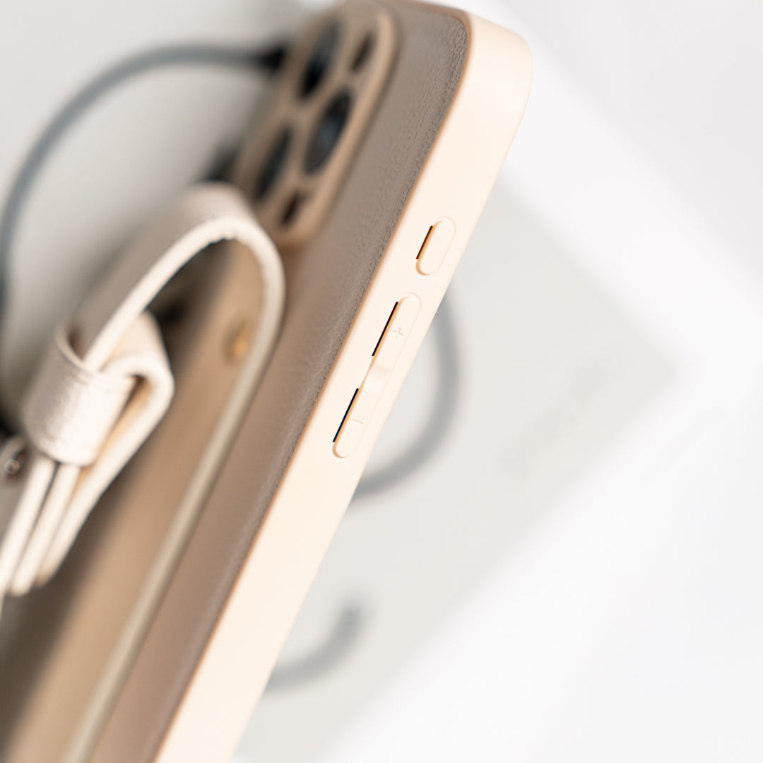 Classic Band Leather iphone Case