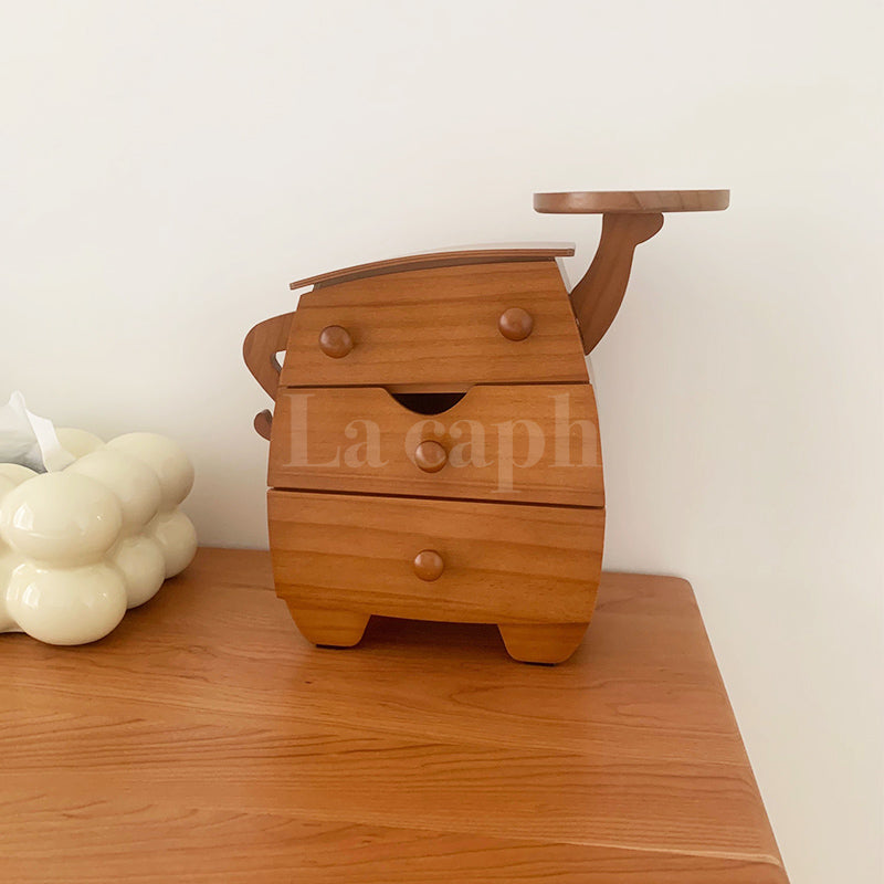 Chic Wooden Organizer Box