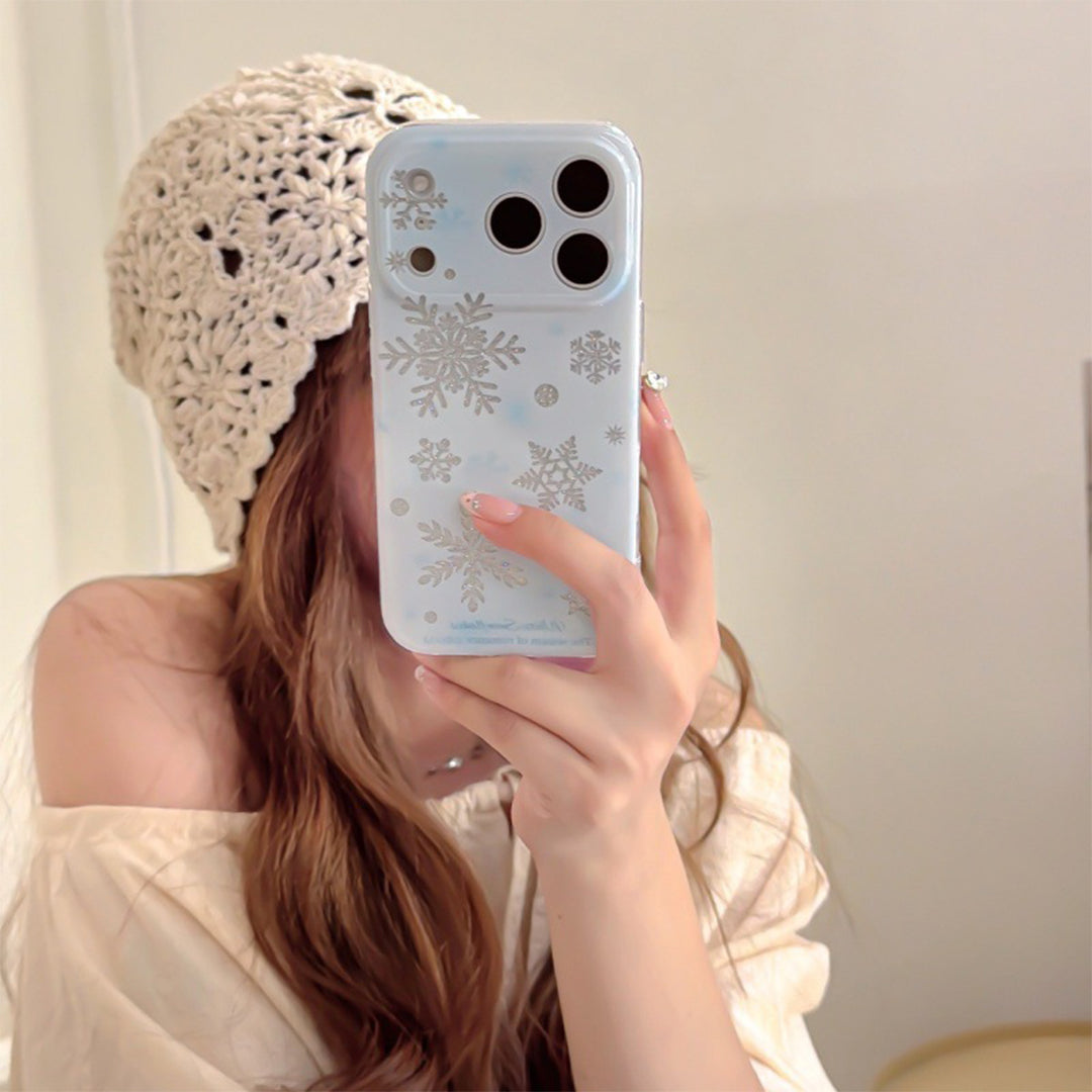 Winter Snowflakes iPhone Case
