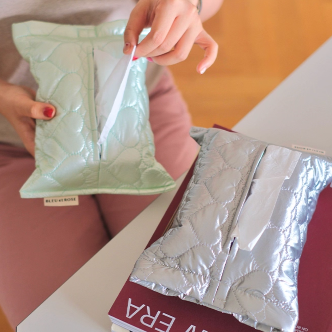 heart nylon tissue case (2color)
