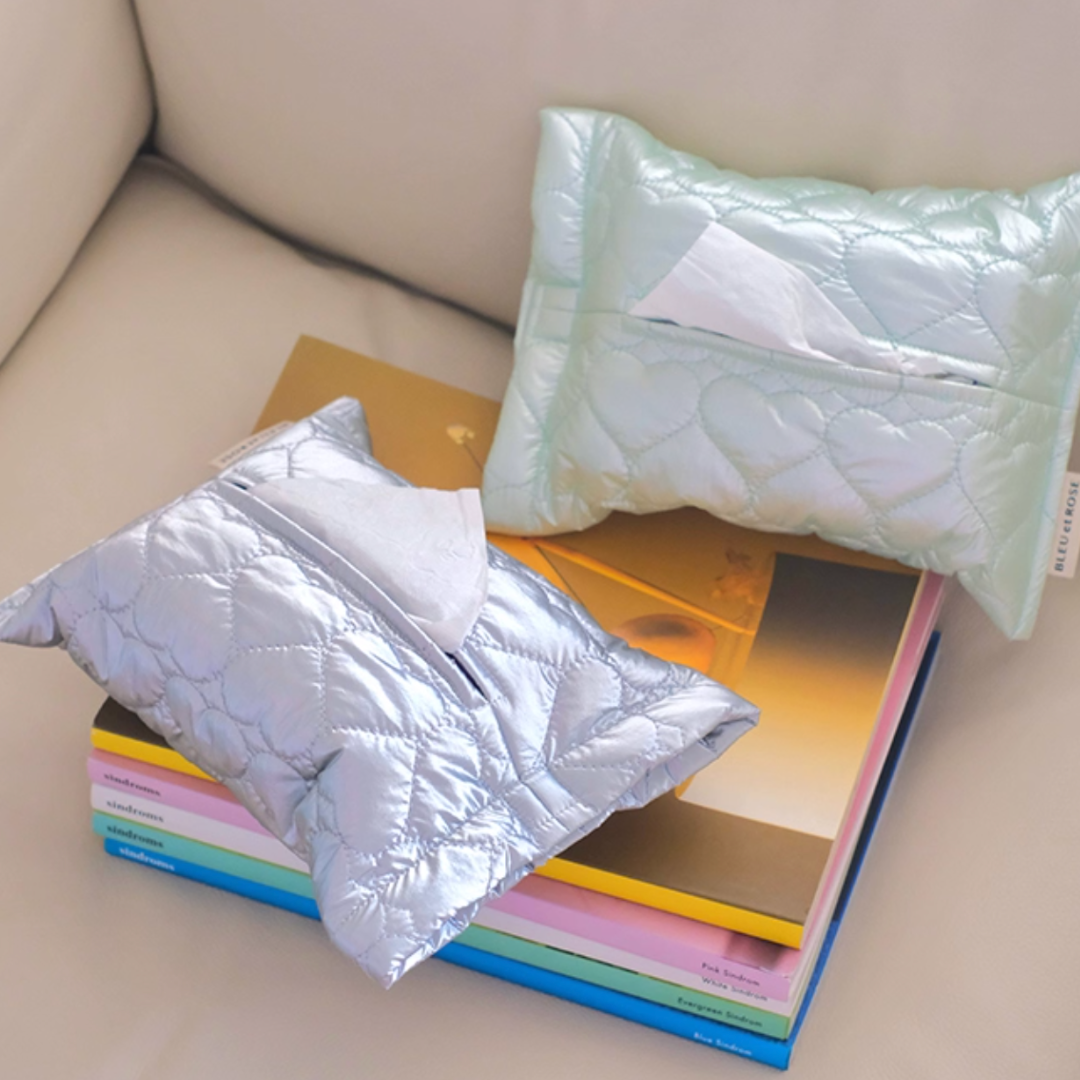 heart nylon tissue case (2color)
