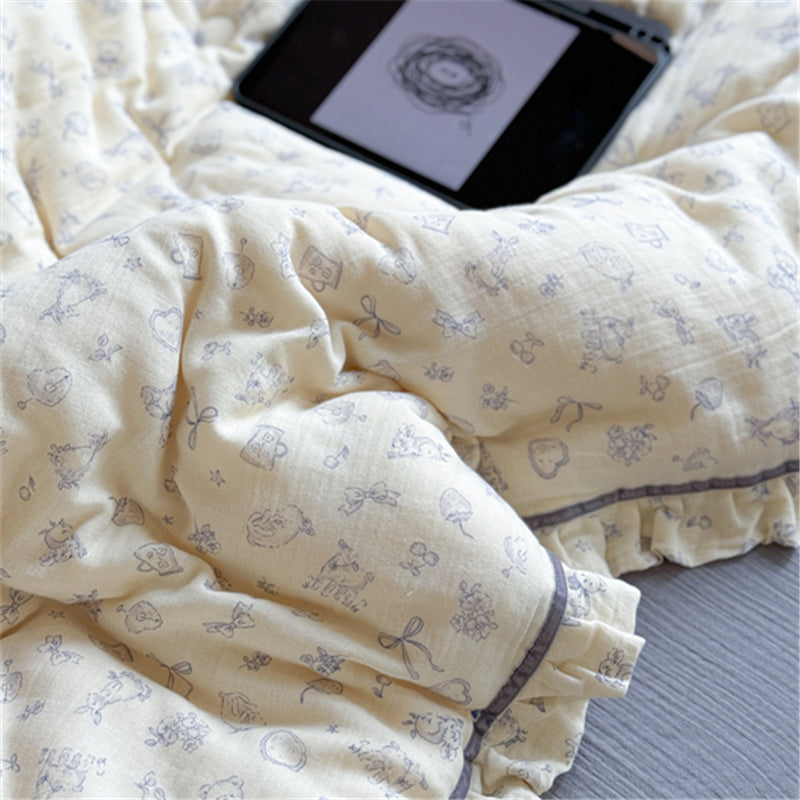 11design girly cotton quilt