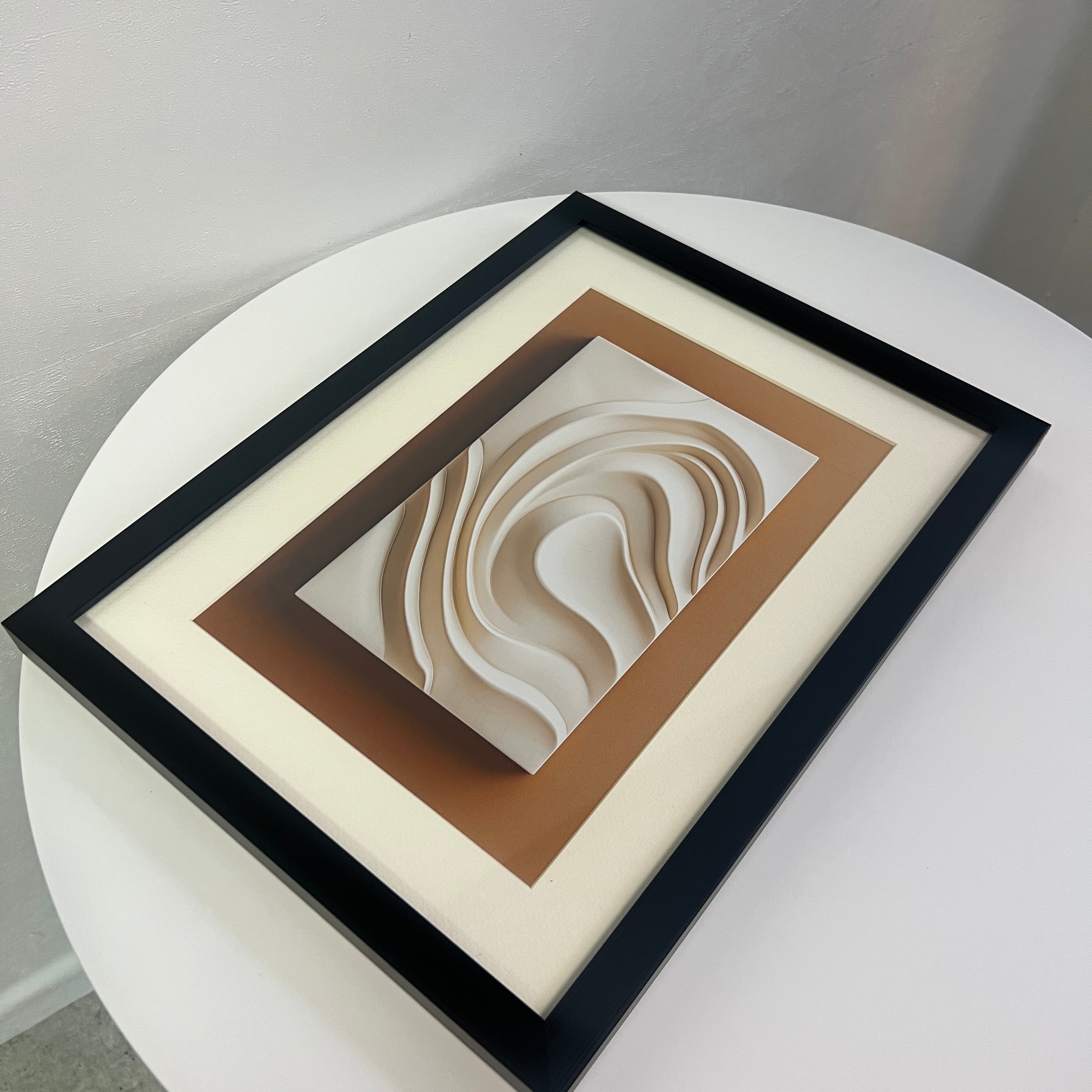 【即納】wave poster & frame SET (30×40cm)