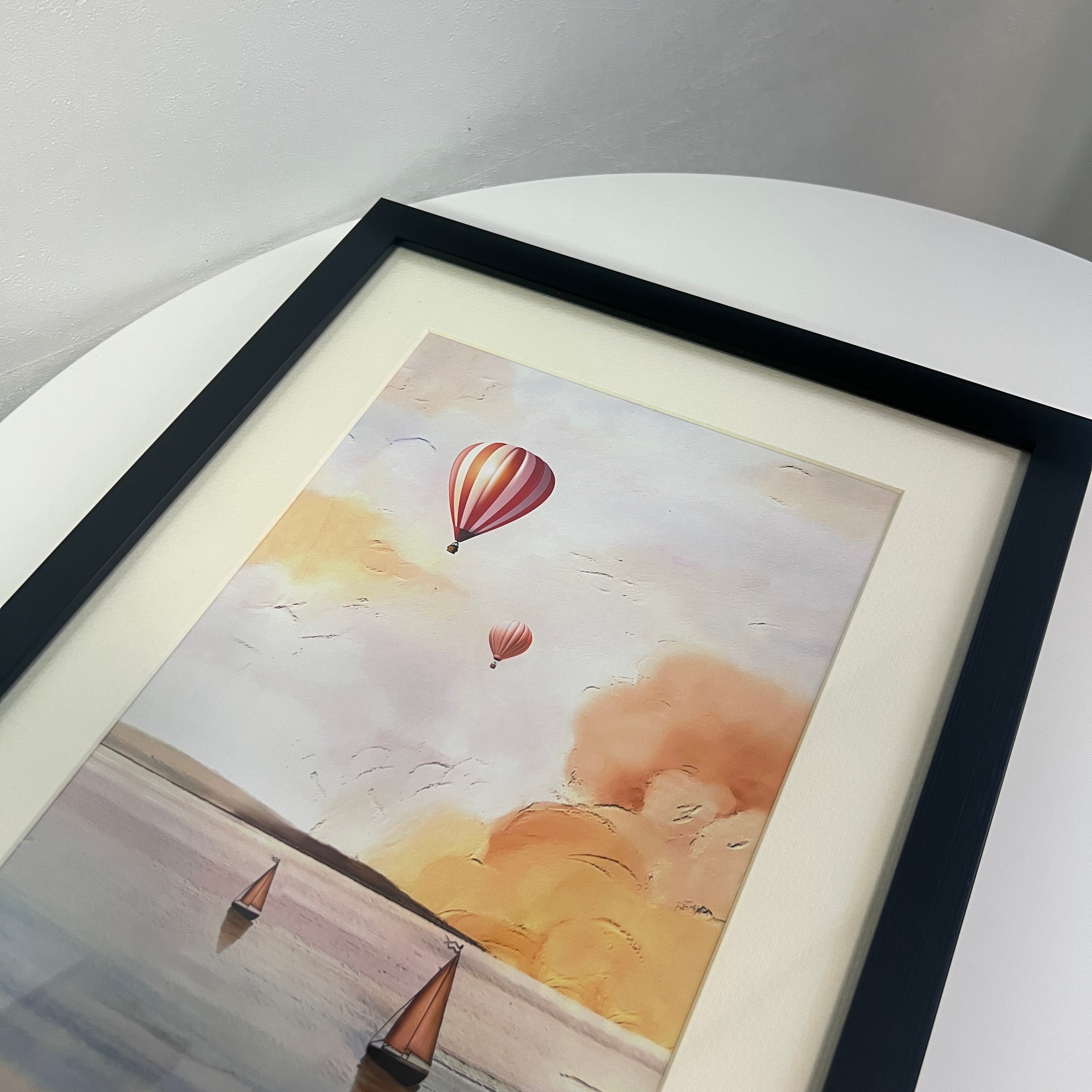 【即納】sunset poster & frame SET (41×51cm)