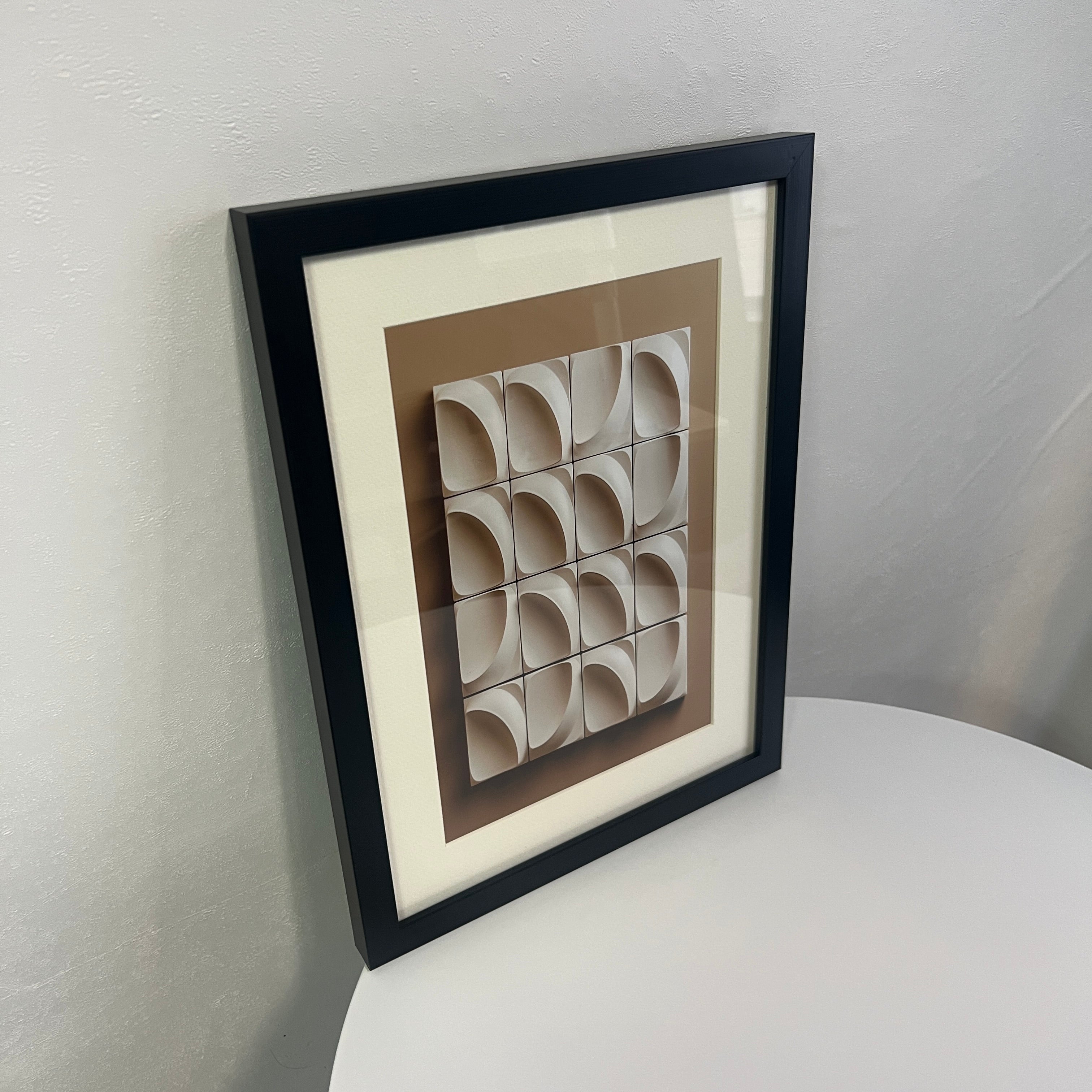 【即納】white cube poster & frame SET (30×40cm)