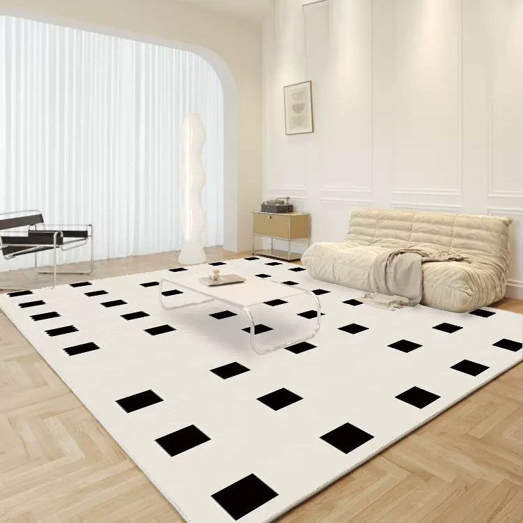 【即納】11design geometric pattern square carpet / 140×200cm , C