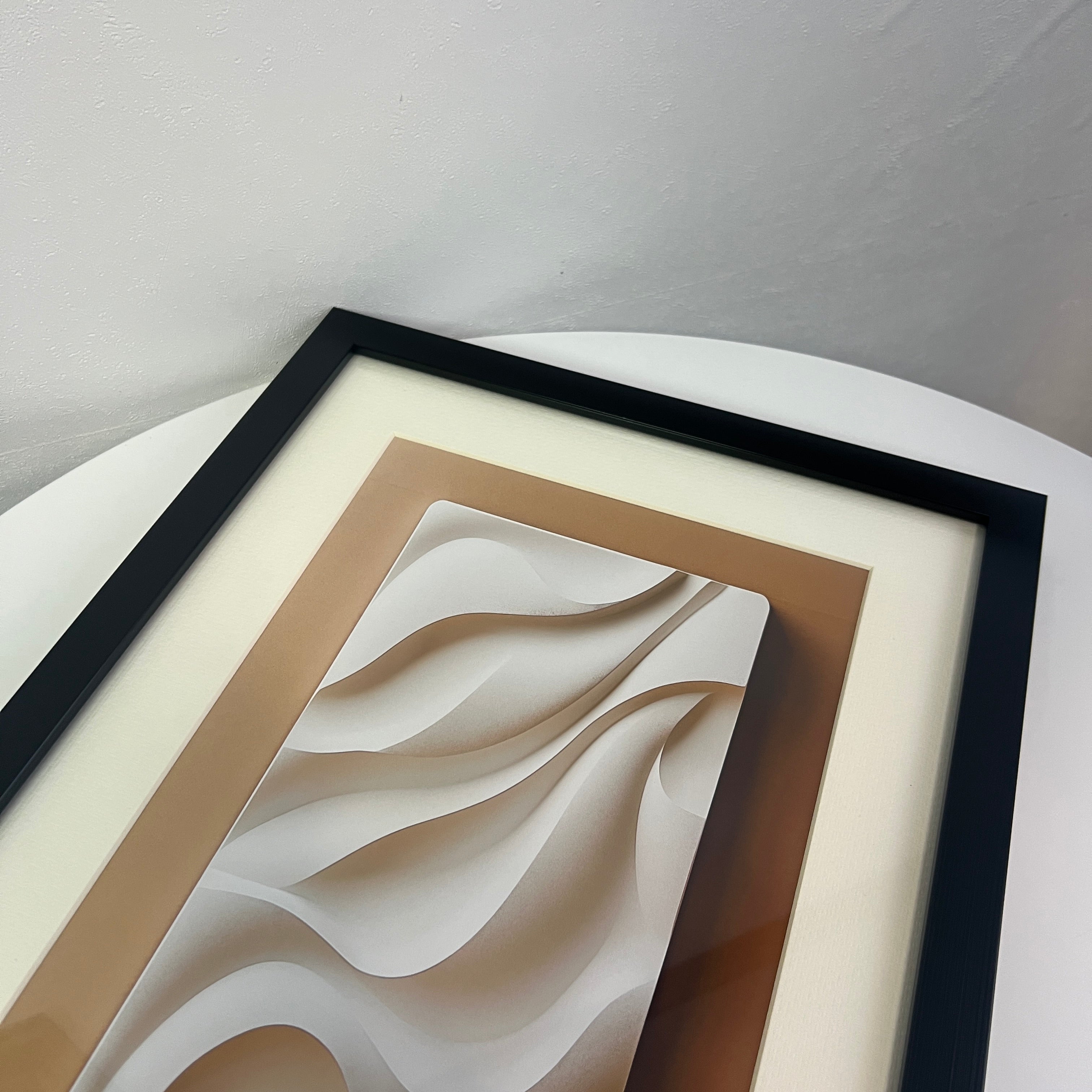 【即納】textured poster & frame SET (41×51cm)