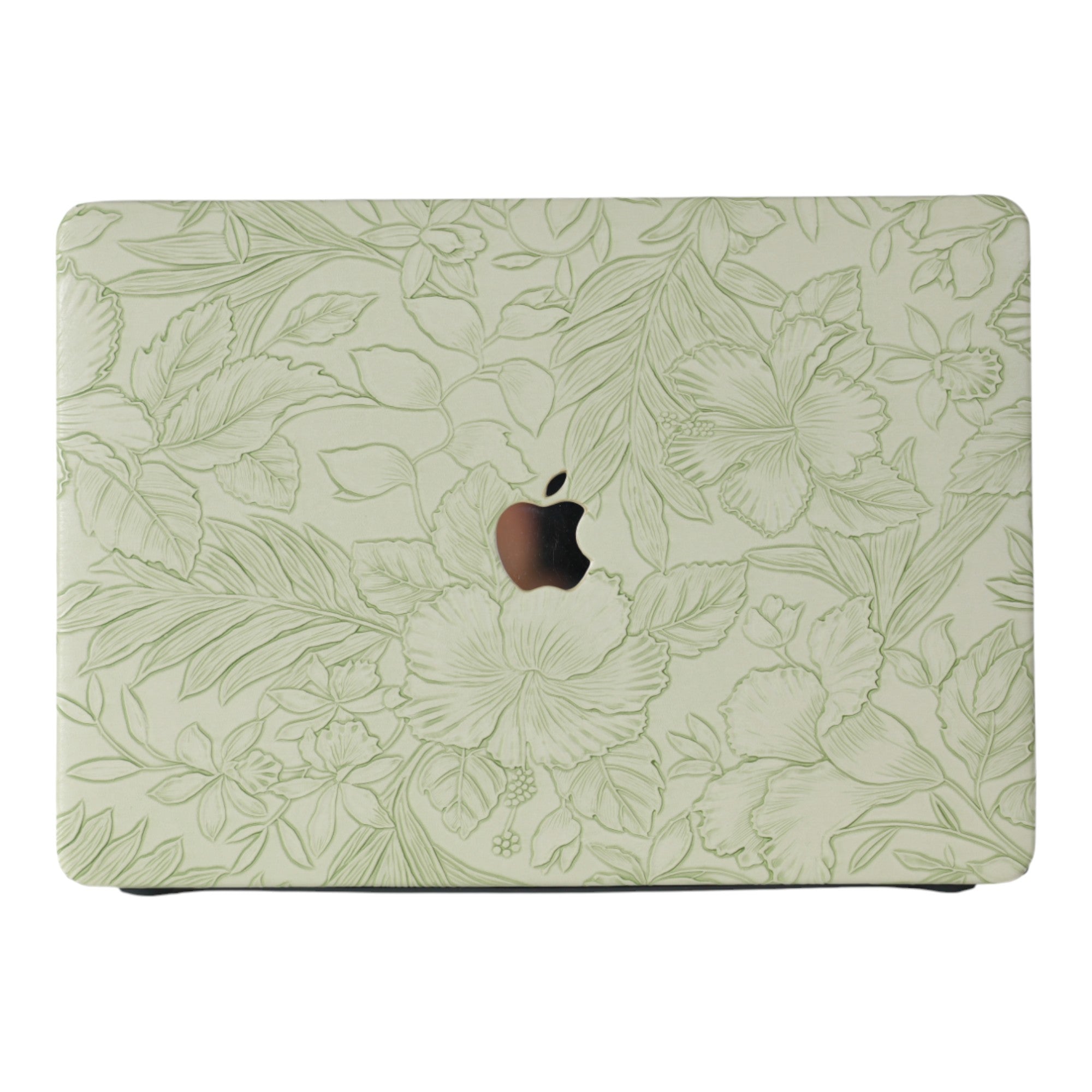 Floral Line Art MacBook Case(2colors)