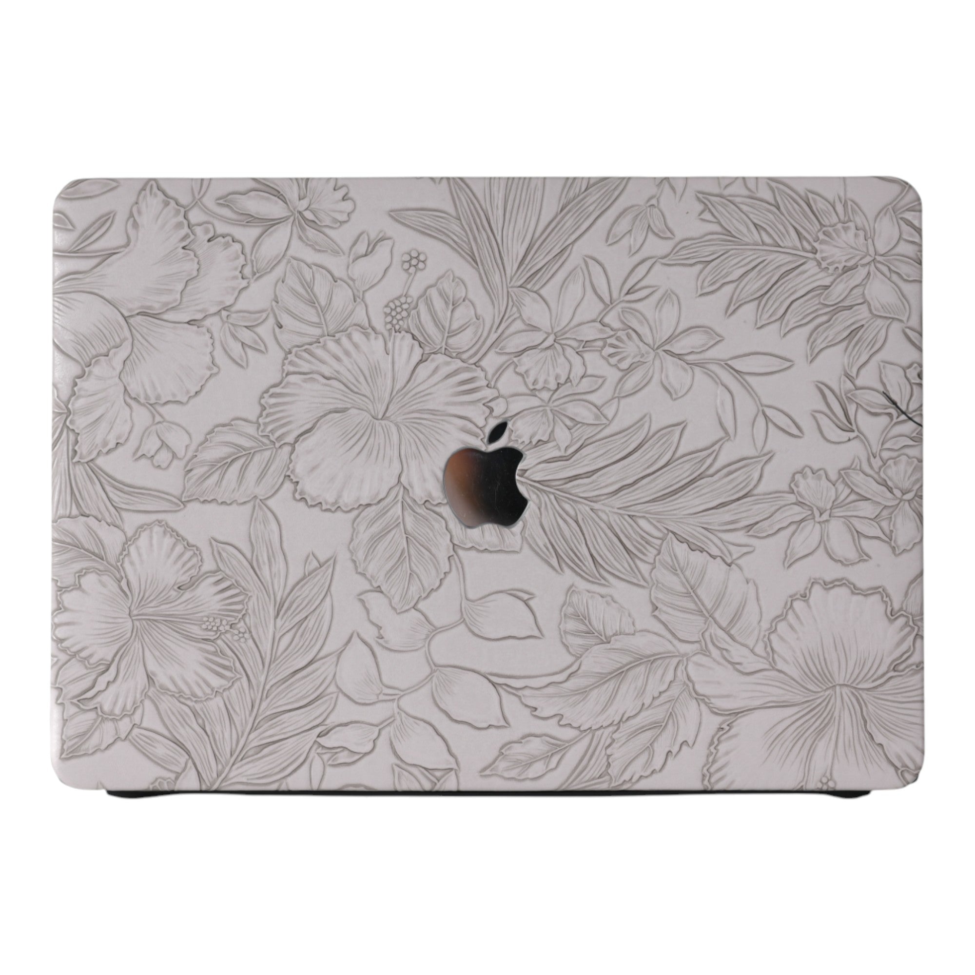 Floral Line Art MacBook Case(2colors)