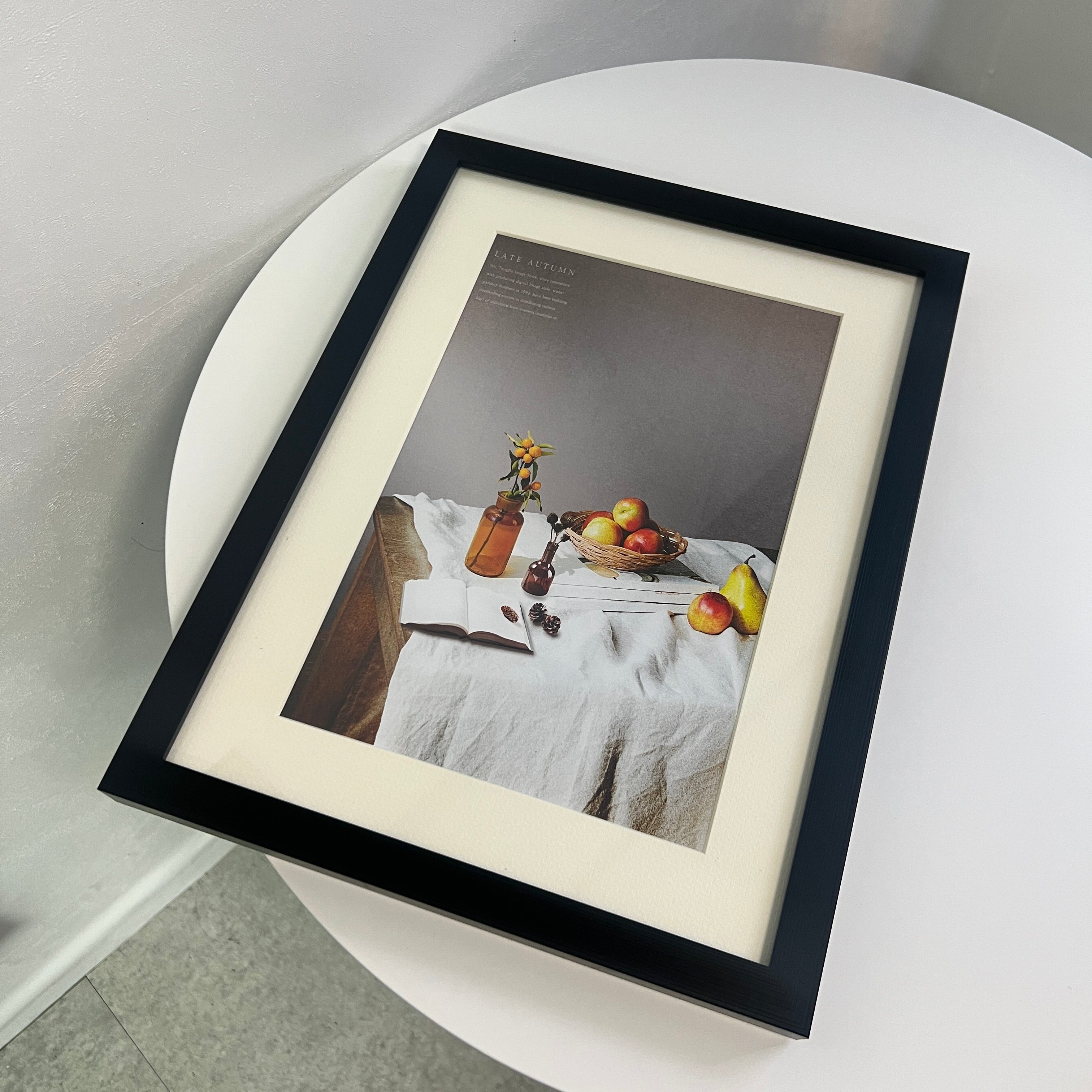 【即納】table poster & frame SET (30×40cm)