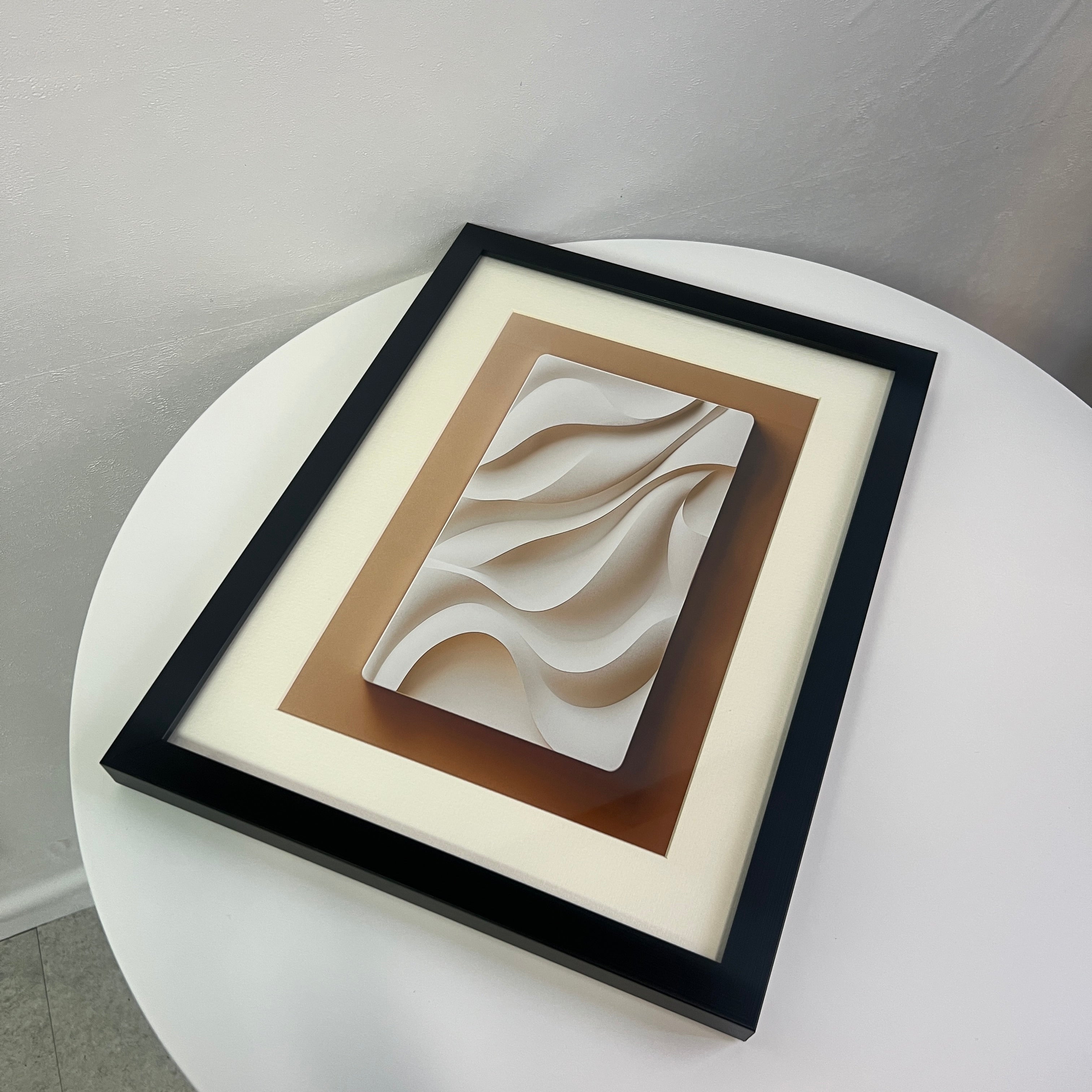 【即納】textured poster & frame SET (41×51cm)