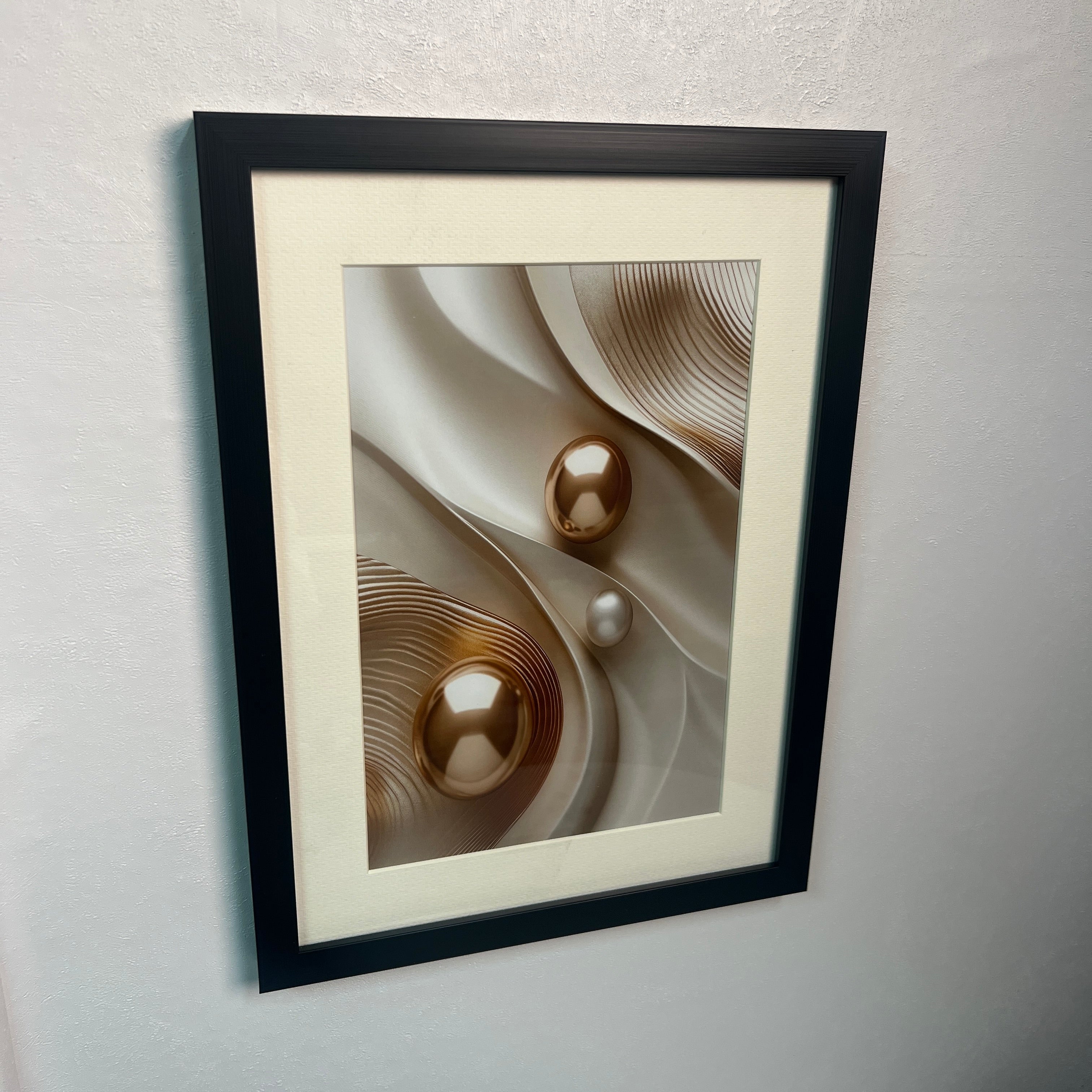 【即納】pearl poster & frame SET (30×40cm)