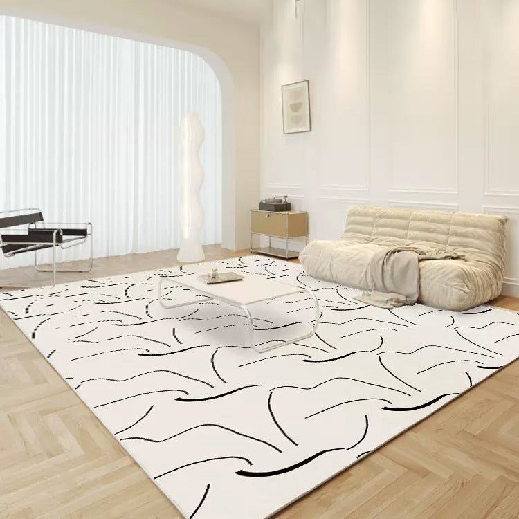 【即納】11design geometric pattern square carpet / 140×200cm , C