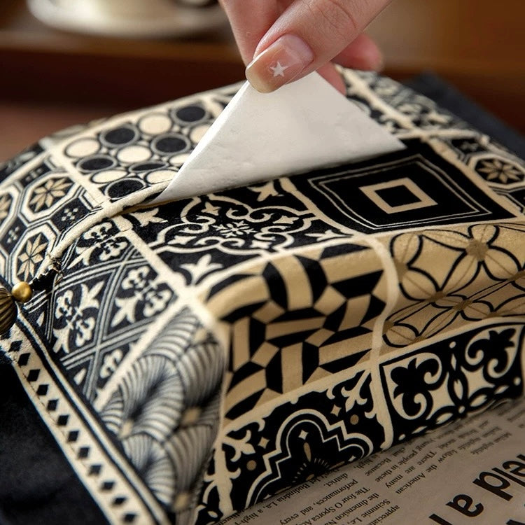 marrakesh patchwork tissue case