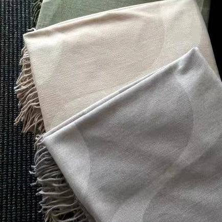 wave fringe blanket (3color)