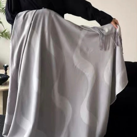 wave fringe blanket (3color)