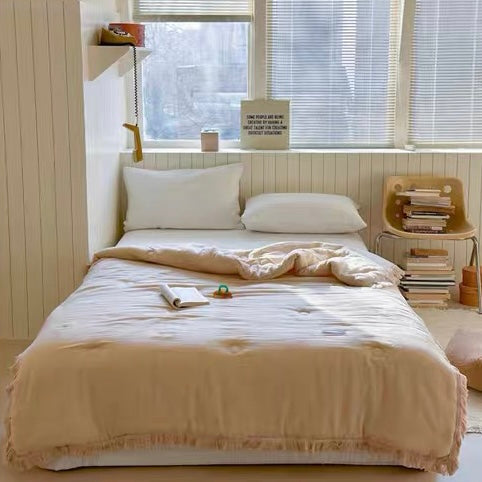 simple tassel quilt (4colors)