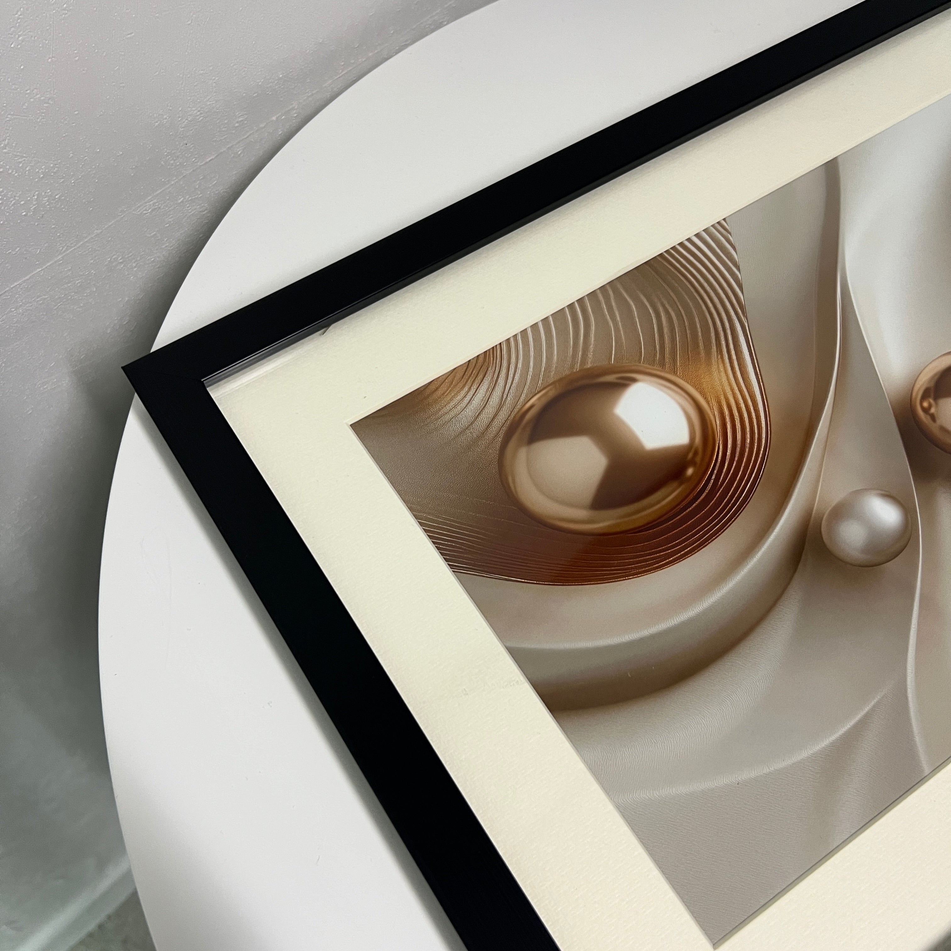 【即納】pearl poster & frame SET (30×40cm)