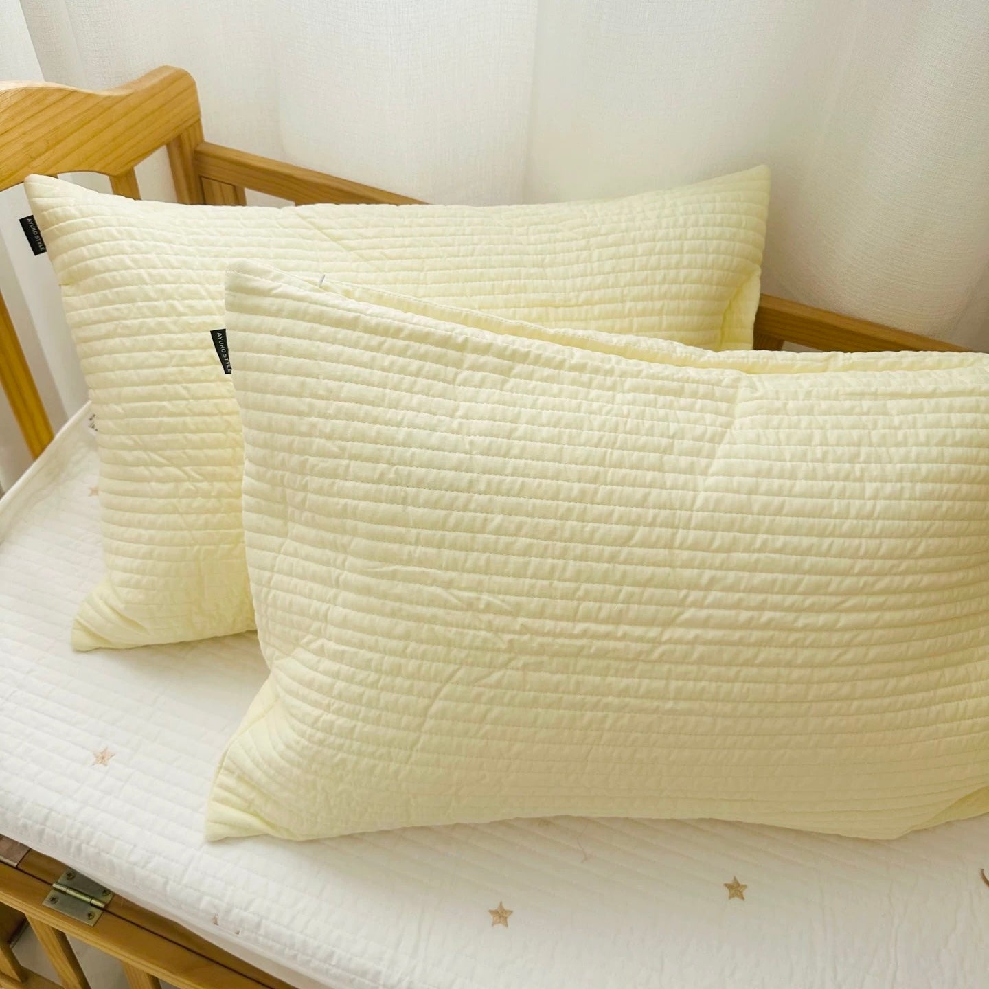Quilted Cotton pillow sheets (6colors)