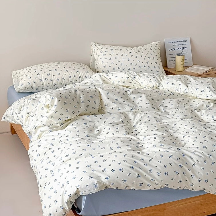 Blue Flower Patterns bedlinen set