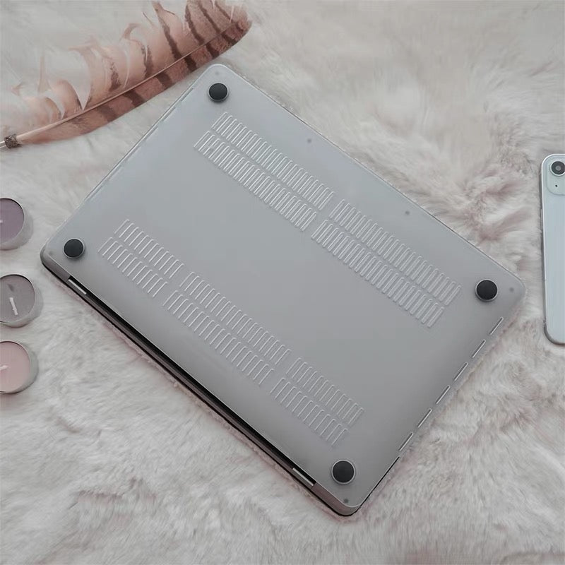 Cream White Teddy MacBook Case