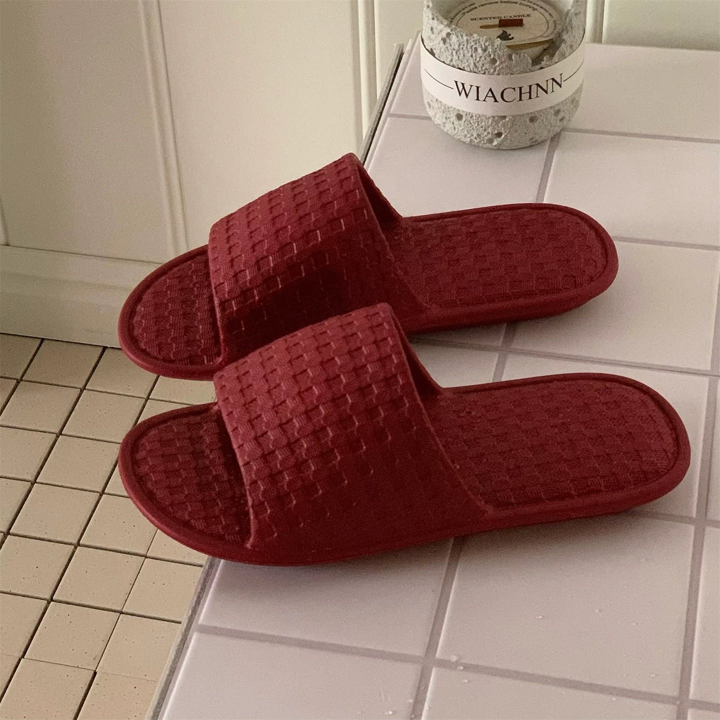 Soft Waffle room shoes (6colors)