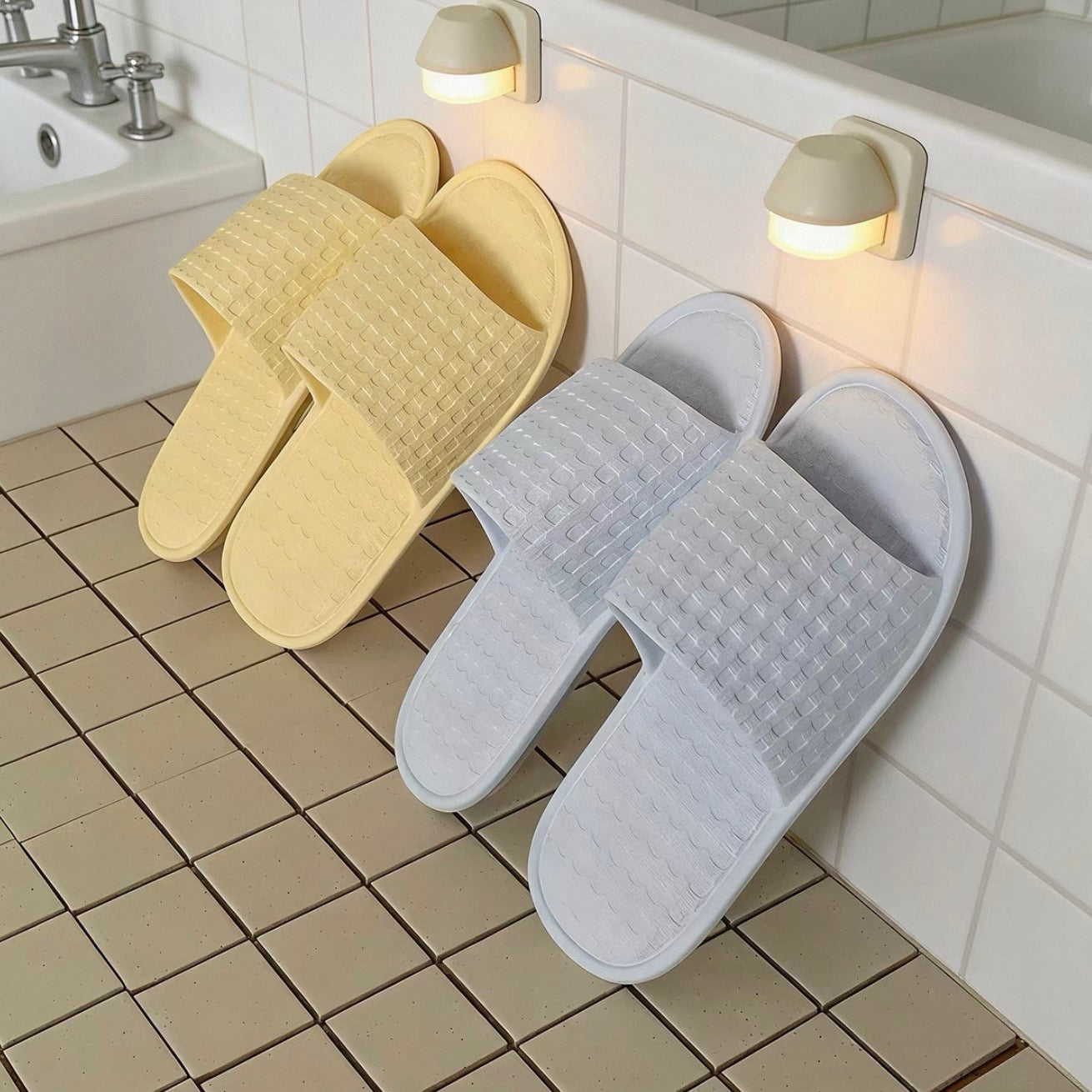 Soft Waffle room shoes (6colors)